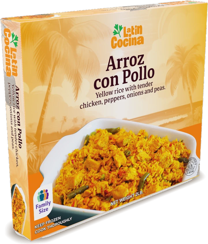 Latin Cocina Arroz con Pollo package