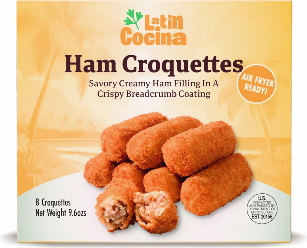 Latin Cocina Ham Croquettes package